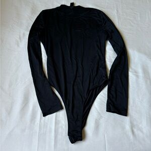 Black Long Sleeve Bodysuit